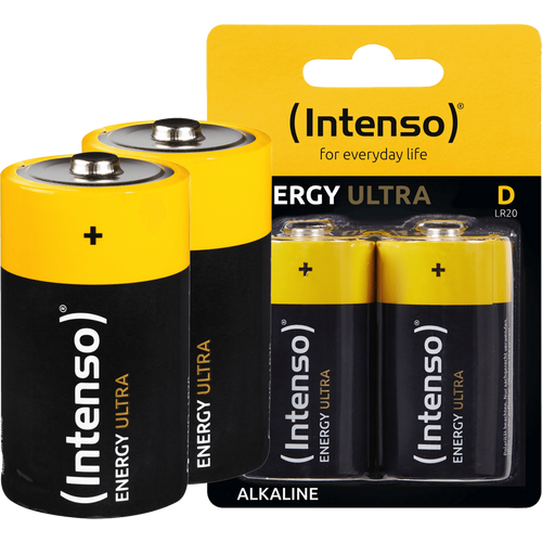 (Intenso) Baterija alkalna, LR20 / D, 1,5 V, blister 2 kom - LR20 / D slika 2