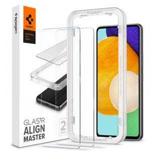 SPIGEN ALM GLAS.TR KALJENO STAKLO 2-KOM PAKET ZA SAMSUNG GALAXY A53 5G CLEAR