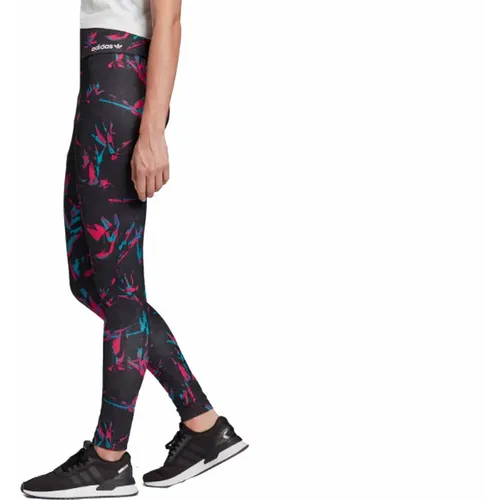 Ženske tajice Adidas allover print tech leggings gc8758 slika 9