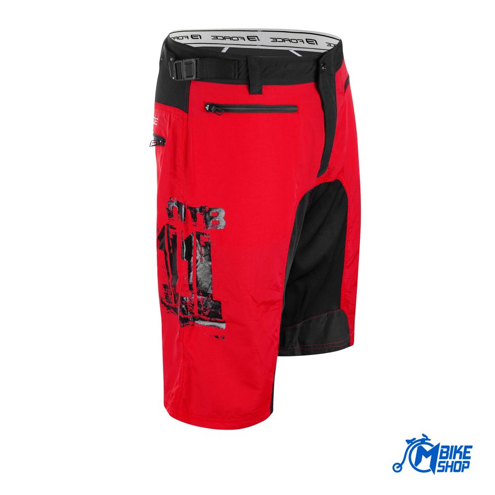 Force Šorc za biciklizam MTB-11 Red XL slika 3