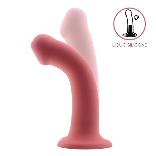 Action Bouncy Liquid Silicone Dildo 18cm slika 2