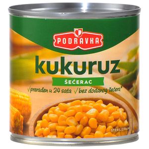 Podravka kukuruz šećerac limenka 340 g 