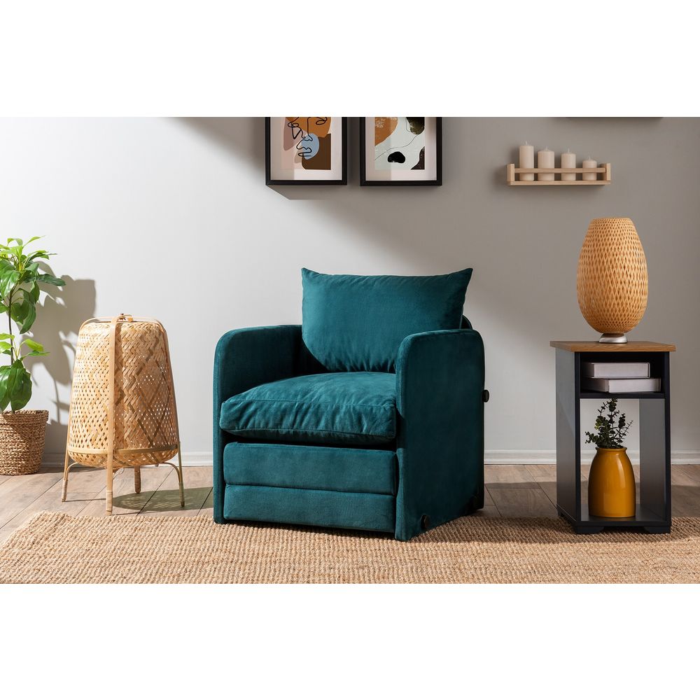Saga Single - Sofabed u Petrol Zelenoj Boji slika 2