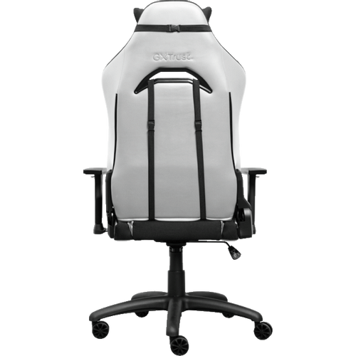 Trust GXT 714W gaming stolica RUYA, bijela, udobna, podesiv ergonomska, eko materijal slika 3