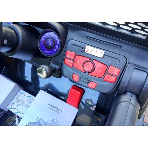 S2388 Off Road Jeep crni - auto na akumulator slika 9