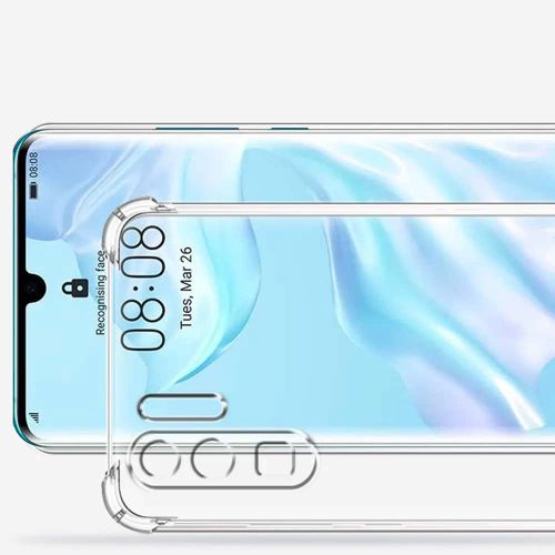 Techsuit Shockproof Clear Silicone prozirna maskica otporna na udarce za Huawei P30 Pro / P30 Pro New Edition slika 2