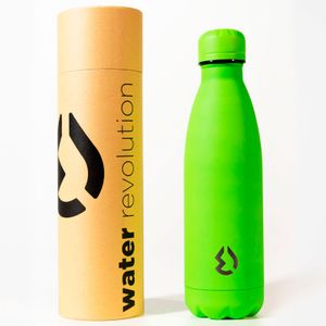 Water Revolution Fluor Green water bottle 500ml