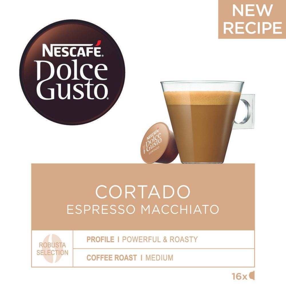 Nescafe Dolce Gusto Kapsule za kafu Cortado 16 kom slika 5