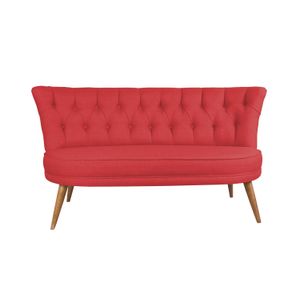 Richland Loveseat - Tile Red Tile Red 2-Seat Sofa