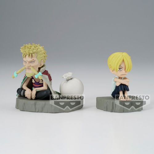 One Piece World Collectable Stories Sanji i Zeff figura 6cm slika 2