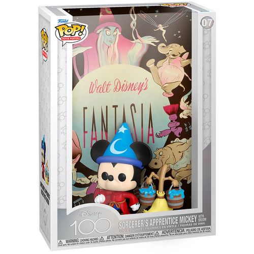 POP figure Movie Poster Disney 100th Fantasia Sorcerer s Apprentice Mickey slika 1