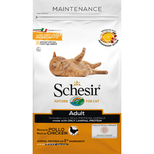 Schesir Cat Dry Piletina 10 kg slika 1