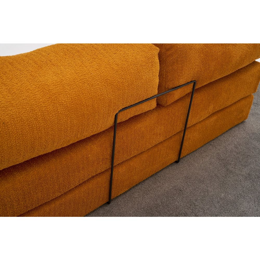 Comfort Mini - Narandžasti Ugaoni Sofa slika 6