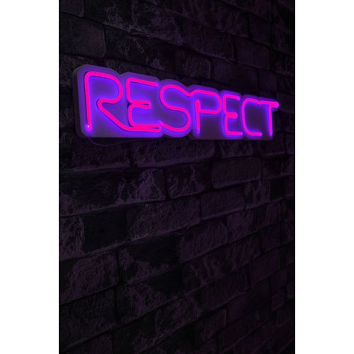 Wallity Ukrasna plastična LED rasvjeta, Respect - Pink slika 8
