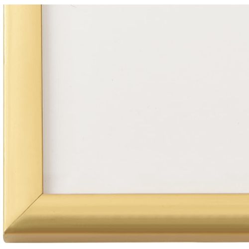 Okviri za fotografije 5 kom za zid ili stol zlatni 50x60 cm MDF slika 6