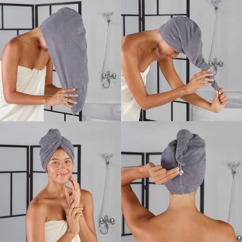 Bone - Grey, Brown Grey
Brown Hair Towel Set (2 Pieces) slika 3