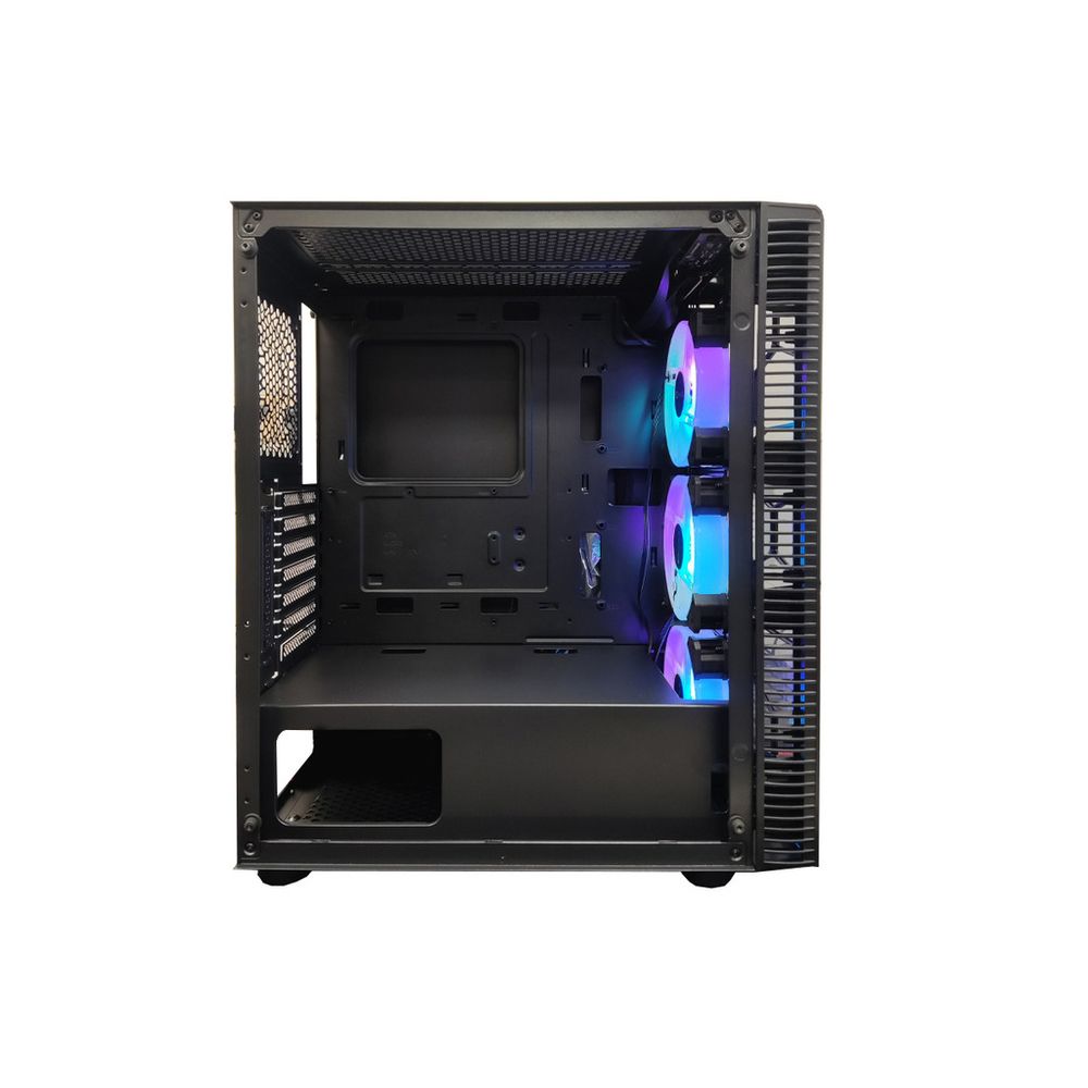 IG-MAX X3804-A06 GIANT MESHcase, E-ATX. 3x12cm RGB fan3xUSB, audio panel slika 2