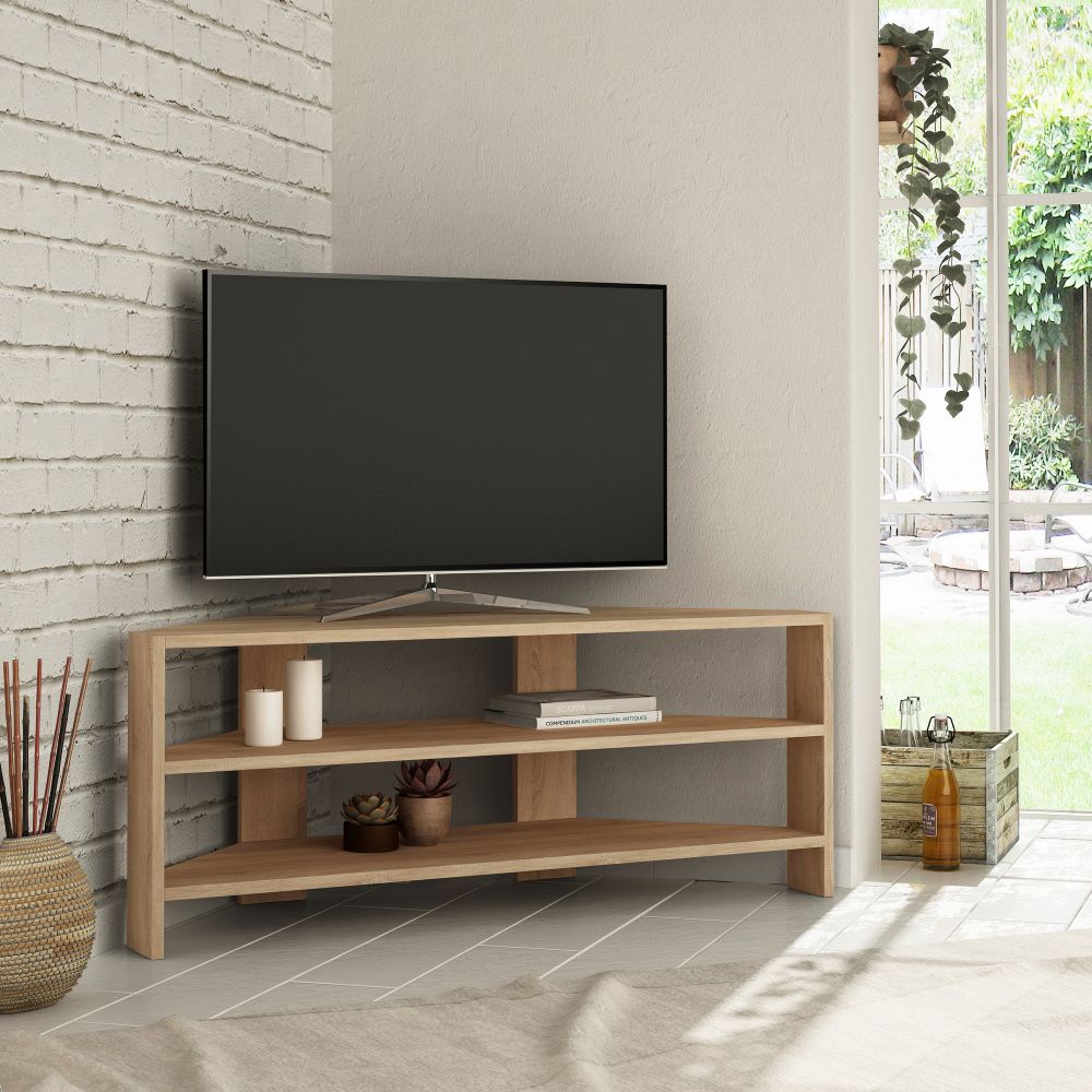 Thales Corner - TV Stalak od Hrasta slika 1
