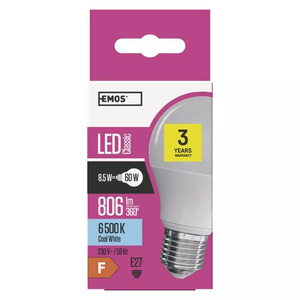 Emos LED sijalica Classic A60 9W E27 CW ZQ5142