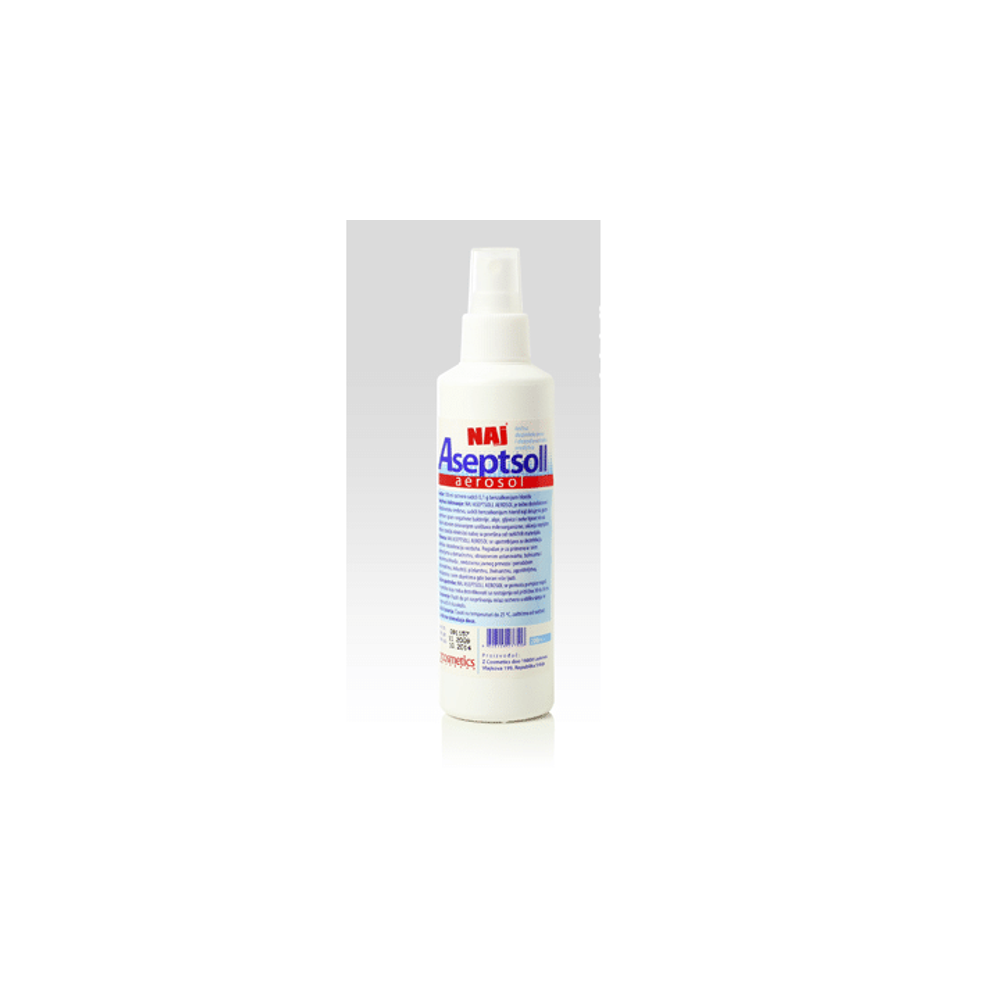 ASEPTSOLL AEROSOL 200ML - Tečno Dezinfekciono Sredstvo slika 1