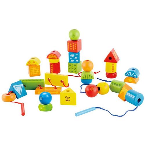 Hape Drveni oblici String-Along Shapes E1019B  slika 2