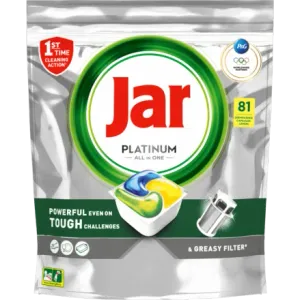 Jar Platinum tablete za strojno pranje posuđa, 81 kom