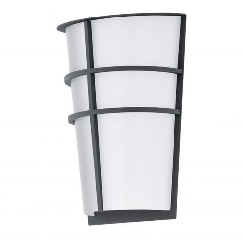 Eglo Breganzo spoljna zidna lampa/2, led, 2x2,5w, antracit/bela  slika 1