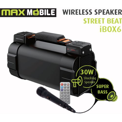 MaxMobile zvučnik bluetooth STREET BEAT iBox 6 BLACK Z.Boys slika 2