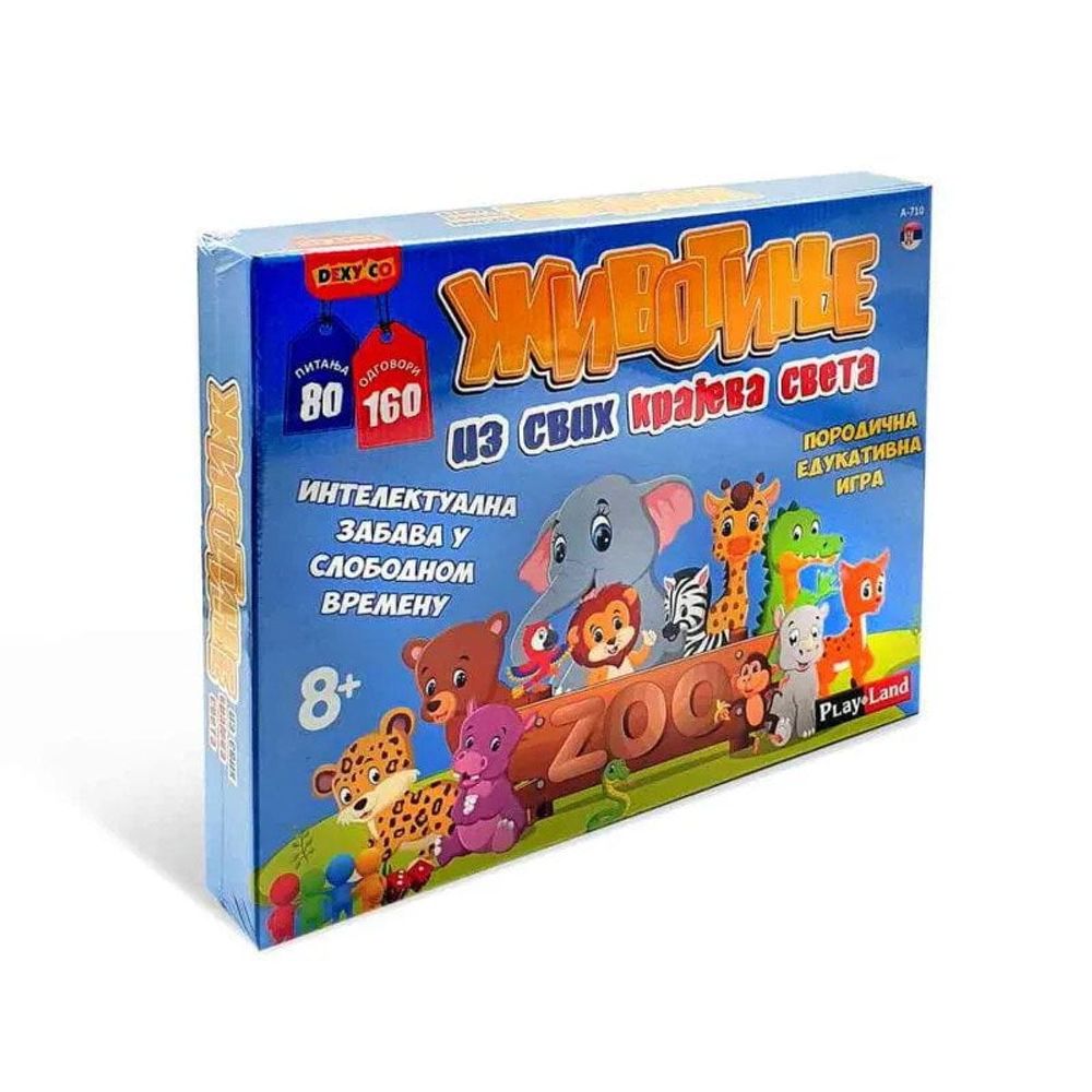 Pl710 Play Land Životinje Iz Svih Krajeva Svijeta Sr slika 1