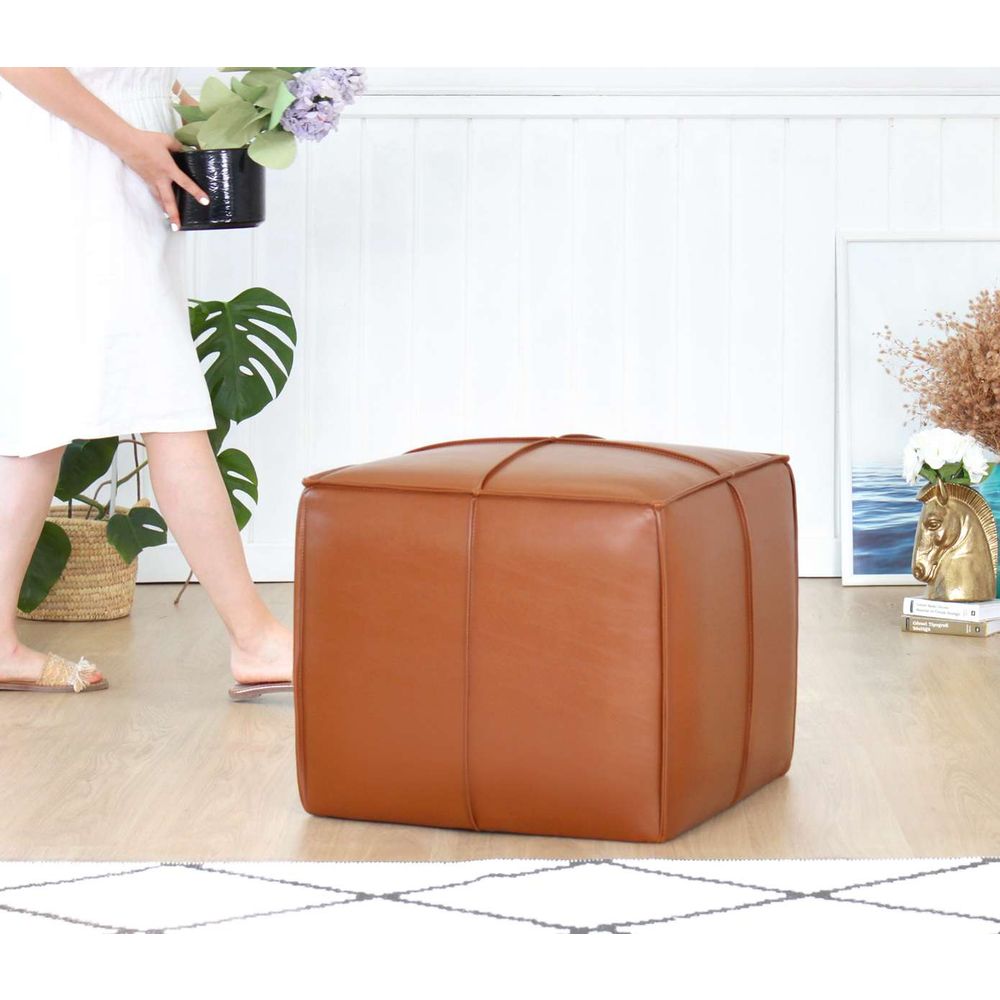 Pouffe Ottowel - Boja: Tan slika 4