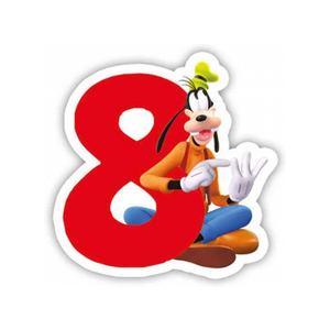 Svjećica rođendanska Mickey BR.8