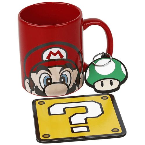 Super Mario (Mario) Mug Coaster & KeychaIn slika 3