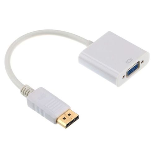 Gembird DisplayPort to VGA adapter cable, white slika 1