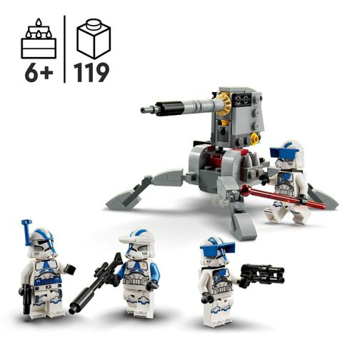 Igra Gradnje Lego Star Wars 75345 Fighting Pack of the Troopers Clone of the 501st Legion slika 8