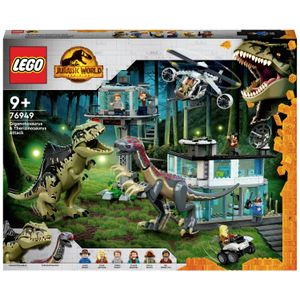 LEGO® JURASSIC WORLD™ 76949 Napad Giganotosaurusa i Therizinosaurusa
