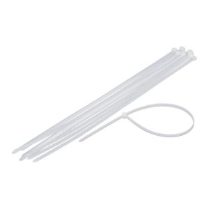 Plastične stege bijele 4.8X200mm (100 komada)