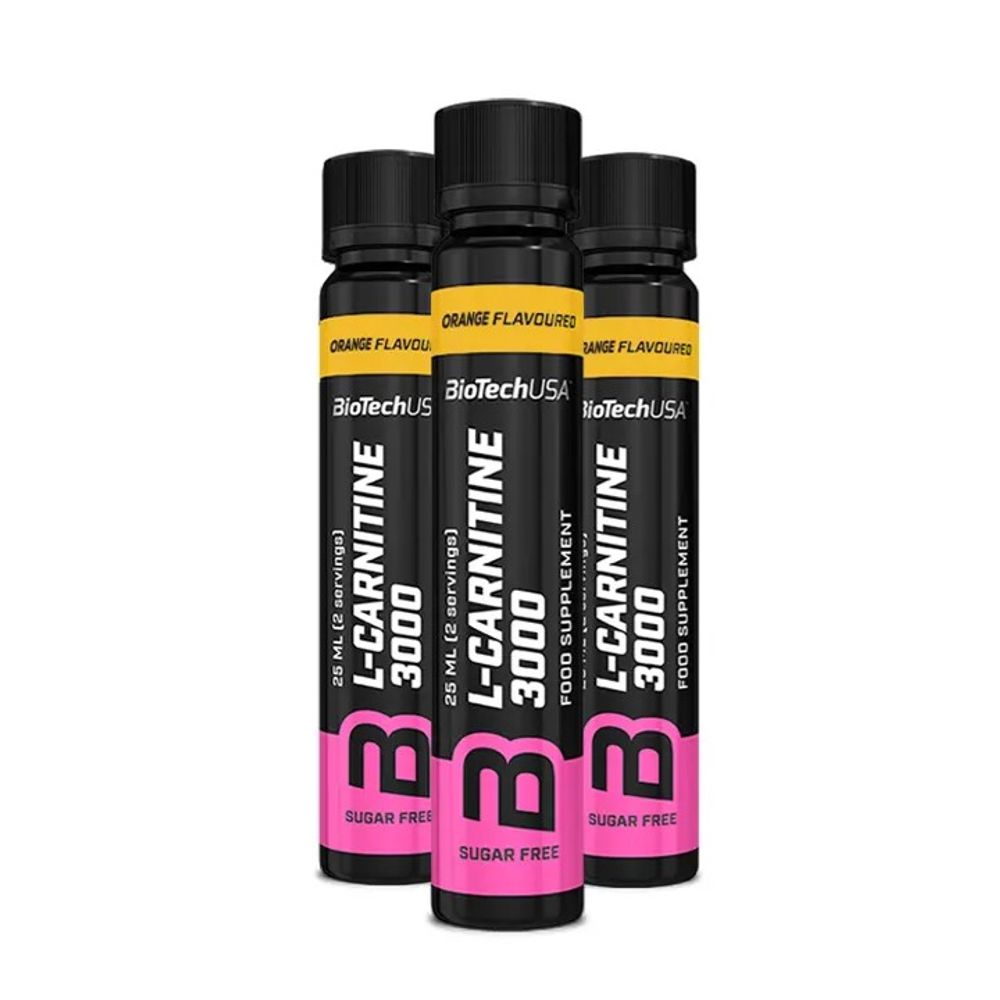 BioTechUSA L-Carnitine 3000 Ampule 25ml, 1kom slika 2