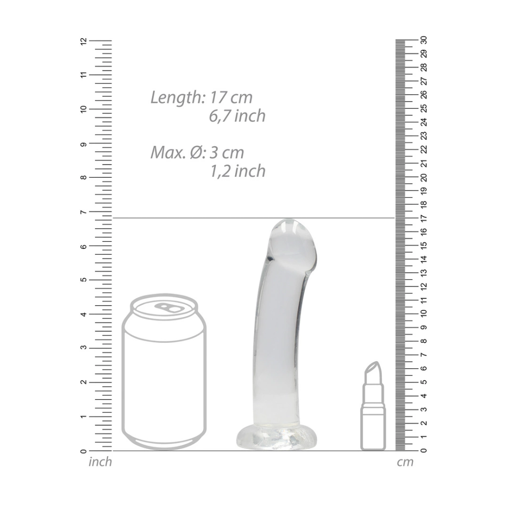 RealRock by Shots nerealistični dildo s vakuumskom čašicom - 7 / 17 cm slika 5