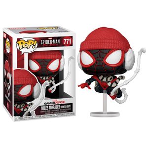 POP figure Marvel Spiderman Miles Morales Winter Suit