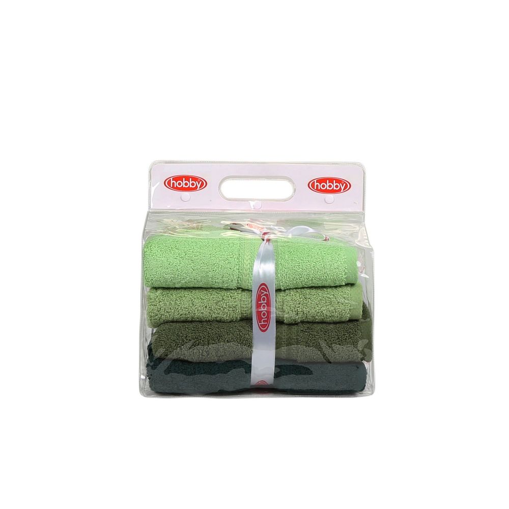 Set Ručnika Rainbow - Nijanse Zelene (4 Komada) slika 5