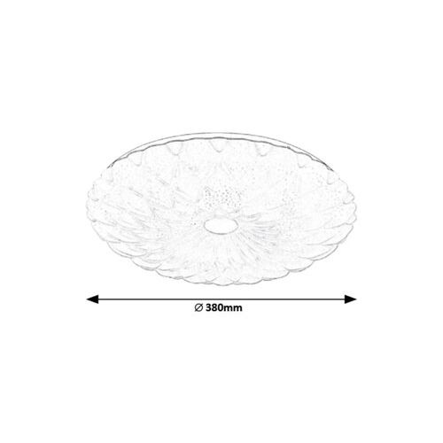 Rabalux Primrose plafonska lampa, bela, LED 48W slika 4