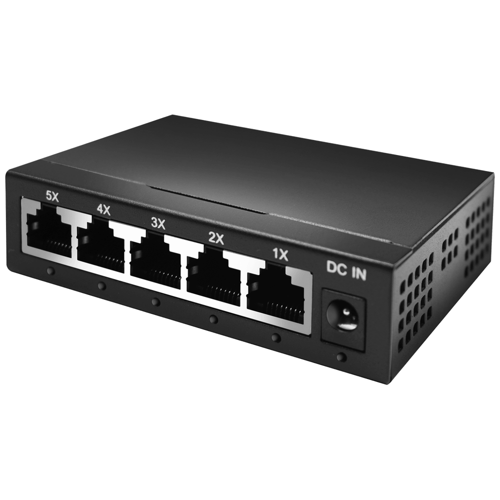 Amiko Home 5-portni switch, 10/100/1000 Mbps - NS-205G slika 1