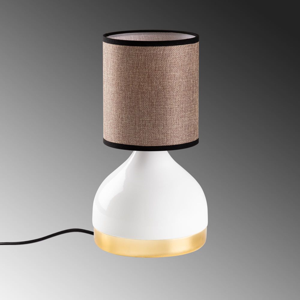 Yıldo - 8002 Bijela i Smeđa Stolna Lampa slika 6