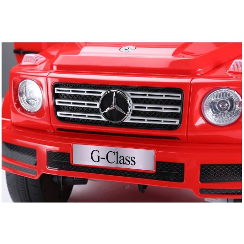 Licencirani auto na akumulator  Mercedes G500 - crveni slika 8