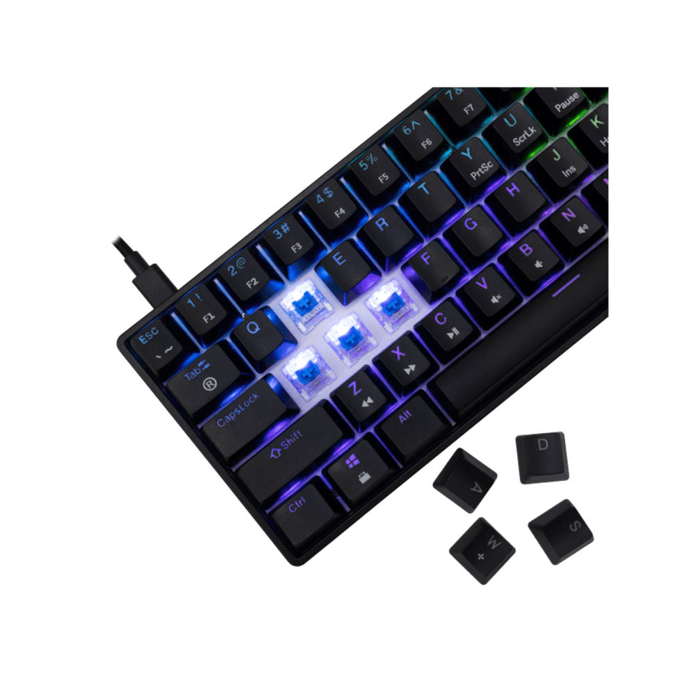 WHITE SHARK Mehanička tastatura GK-004121 SHINOBI-2 / US, plavi prekidači slika 1