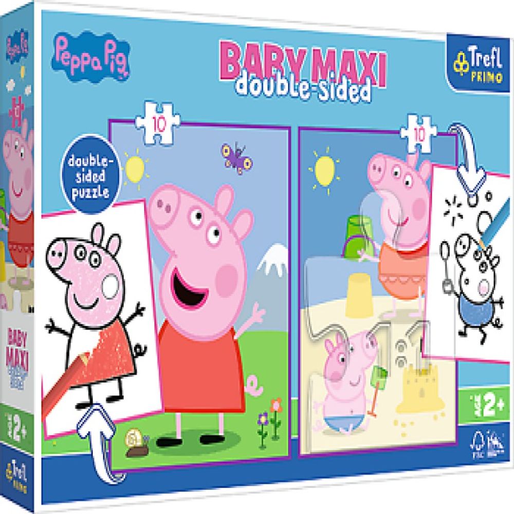 Trefl Puzzle Baby Maxi 2x10  slika 1