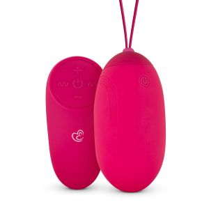 Vibracijsko jaje XL s daljinskim upravljačem, ružičasto