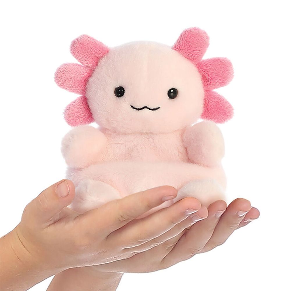 Palm Pals plišana igračka aksolotl 13 cm slika 6