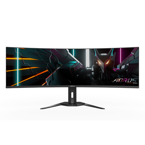 Gigabyte CO49DQ EK1 49" 144Hz Dual-QHD 5120x1440 OLED, HDMI 2.1, 99% DCI-P3, 10 bits color, 0.03 ms GTG, VESA DisplayHDR True Black 400, ClearMR 8000 slika 1