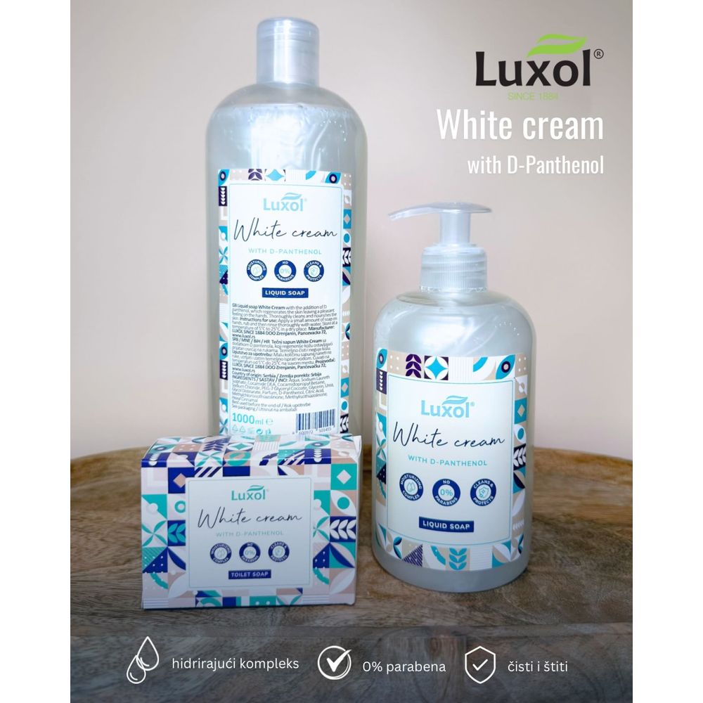 Luxol Čvrsti sapun White Cream 100gr slika 3